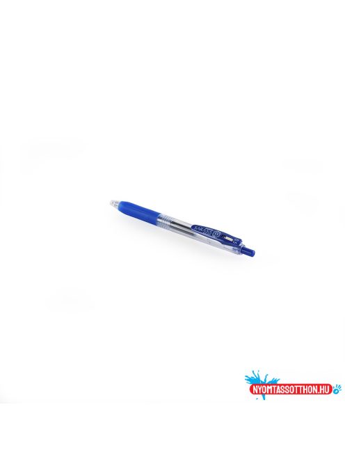 Zselés toll 0,5mm, kék test, Zebra Sarasa Clip, írásszín kék