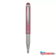   Golyóstoll metál rózsa test, Zebra Stylus Telescopic, írásszín kék