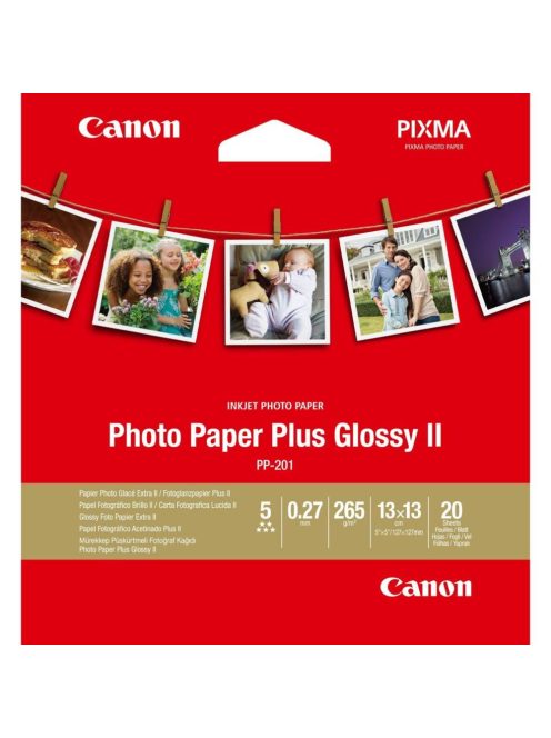 Canon 13x13 PP201 20 sheets 265g Gloss Photo Paper