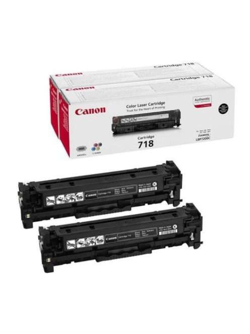 Canon CRG718 Toner Black DOUBLE