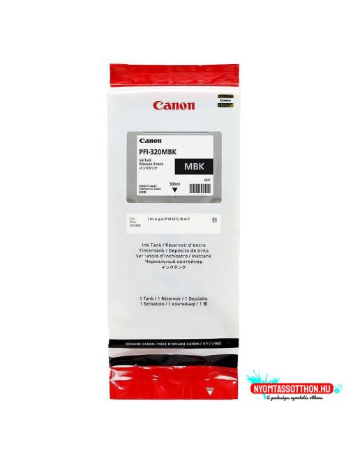 Canon PFI320 Matt Black Cartridge / ORIGINAL /