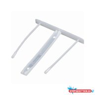   Lefûzõklip, mûanyag, 85mm, Fellowes(R) Bankers Box, 100 db/csomag, fehér