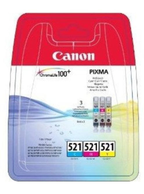 Canon CLI521 Multipack CMY (Eredeti)
