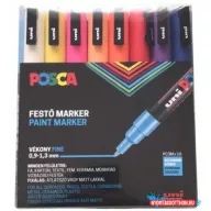 UNI POSCA PC-3M 16 DARABOS KÉSZLET