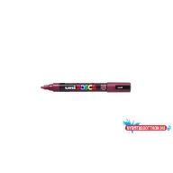 UNI POSCA PC-3M VÖRÖSBOR (60)