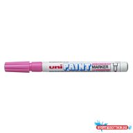 Lakkmarker 0,8-1,2mm, Uni PX-21 rózsaszín