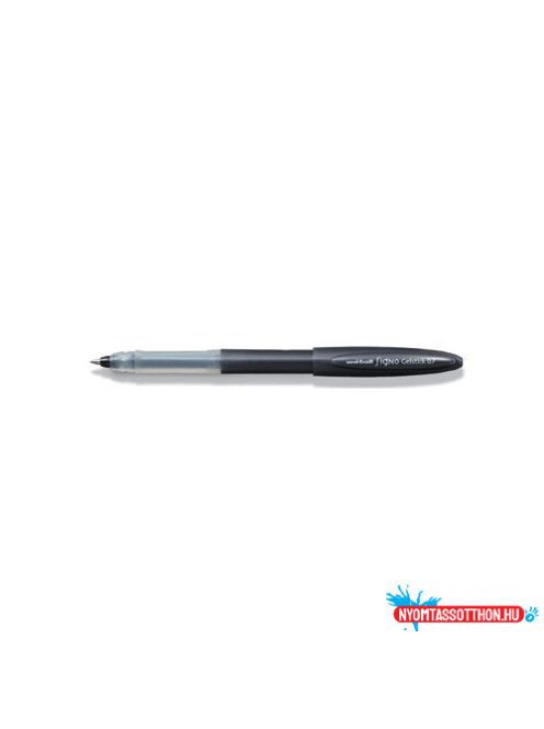 Zselés toll 0,7 mm, kupakos UM-170 Uni Signo Gelstick, írásszín fekete