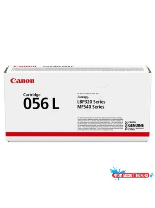 Canon CRG056L Toner Black 5.100 oldal kapacitás (eredeti)