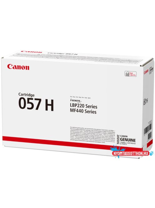 Canon CRG057H Toner Black 10.000 oldal kapacitás (eredeti)