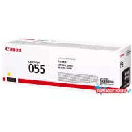 Canon CRG055 Toner Yellow 2.100 oldal kapacitás (eredeti)