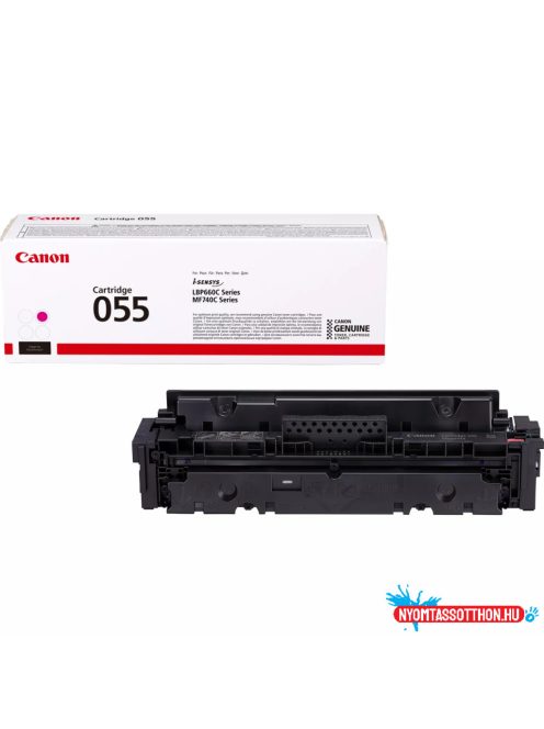 Canon CRG055 Toner Magenta 2.100 oldal kapacitás (eredeti)