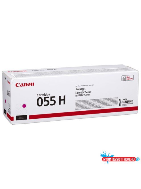 Canon CRG055H Toner Magenta 5.900 oldal kapacitás (eredeti)