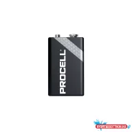 Elem 9V ipari Procell Duracell