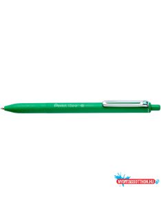   Golyóstoll nyomógombos 0,35mm, Pentel iZee, írásszín zöld