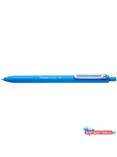   Golyóstoll nyomógombos 0,35mm, Pentel iZee, írásszín világoskék