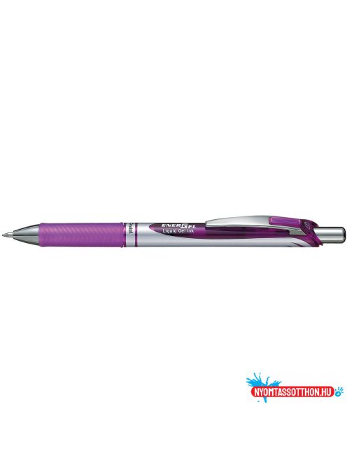 Rollertoll zselés 0.7mm, Pentel EnerGel BL77-VO, írásszín lila