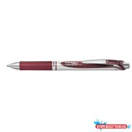   Rollertoll zselés 0.7mm, Pentel EnerGel BL77-BGX, írásszín bordó