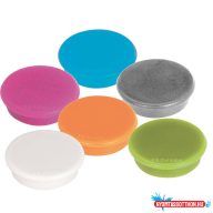 Mágnes 32mm, 10 db/csomag, Franken klf. szín