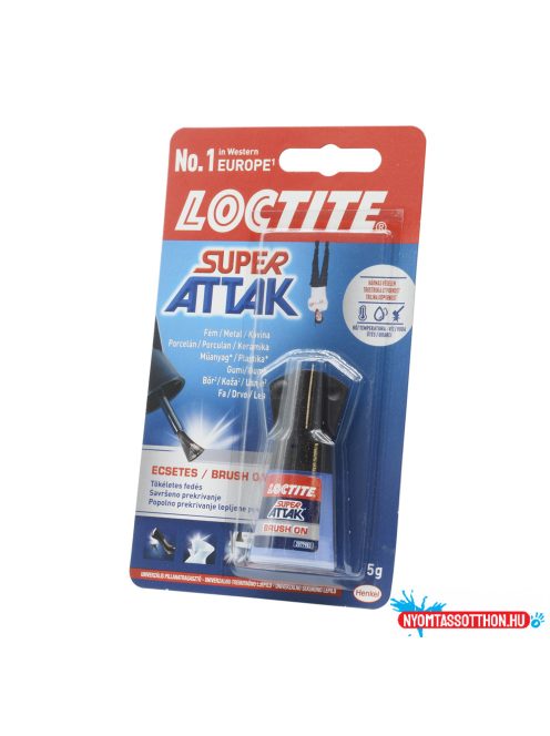 Pillanatragasztó 5g Loctite Super Attak Brush