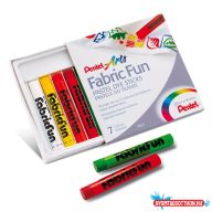 Textilkréta 7 db-os készlet PTS2-7 Pentel