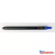   Golyóstoll nyomógombos 0,35mm, dokument toll BLP437 EnerGel Pentel, írásszín kék