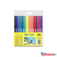 Rostirón, filctoll készlet, Educa 12 klf. szín