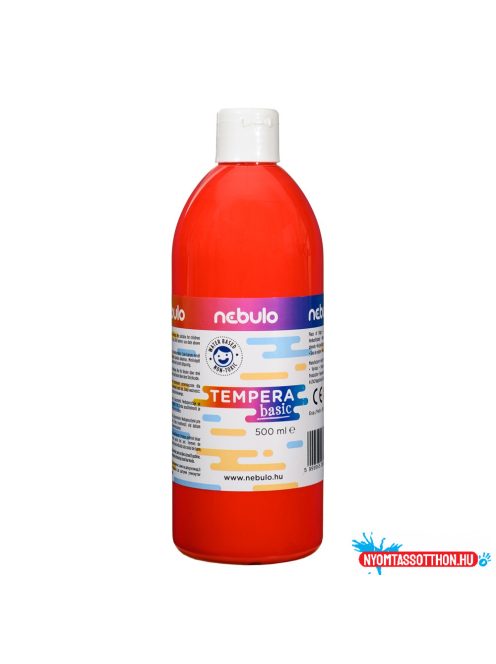 Tempera 500ml, Nebulo piros