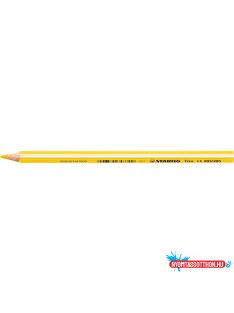   Színes ceruza vastag háromszögletû Stabilo TRIO 203/205 sárga