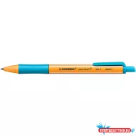   Golyóstoll nyomógombos 0,5mm, Stabilo pointball 6030/51, írásszín türkiz