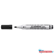  Táblamarker 2,5-3,5mm, kerek hegyû, Stabilo Plan 641/46 fekete