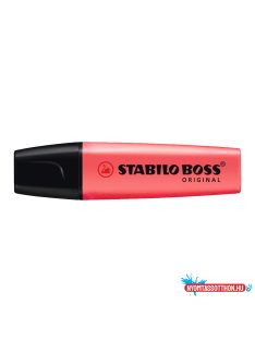   Szövegkiemelõ 2-5mm, vágott hegyû, STABILO Boss original piros