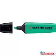   Szövegkiemelõ 2-5mm, vágott hegyû, STABILO Boss original türkiz