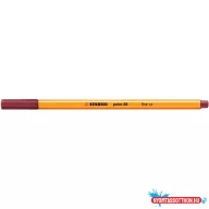Rostirón, tûfilc 0,4mm, STABILO Point 88 bordó