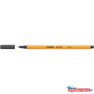 Rostirón, tûfilc 0,4mm, STABILO Point 88 mélyszürke