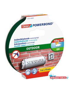   Ragasztószalag, rögzítószalag kültéri 19mmX5m PowerBond Tesa