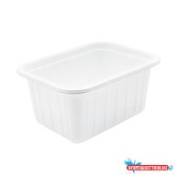 Varia tál 425ml, PS fehér