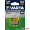 Elem tölthetõ akku AAA mikro 800 mAH Power 2 db/csomag, Varta