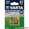 Elem tölthetõ akku AAA mikro 800 mAH Power 4 db/csomag, Varta