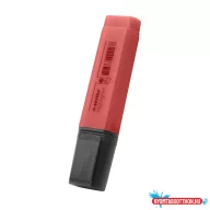   Szövegkiemelő 1-5mm, vágott hegyű,lapos test, A-Series piros