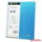 Spirálfüzet A5, 80lap kockás Leitz Wow jégkék