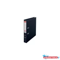   Iratrendezõ A4, 5cm, PP élvédõ sínnel, Esselte Standard Vivida fekete