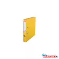   Iratrendezõ A4, 5cm, PP élvédõ sínnel, Esselte Standard sárga