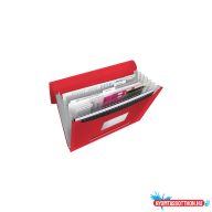   Irattartó mappa, harmonikamappa, A4, PP 6 rekeszes Esselte Vivida piros