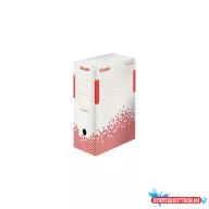   Archiváló doboz A4, 150mm, újrahasznosított karton Esselte Speedbox fehér
