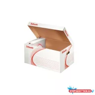   Archiváló konténer újrahasznosított karton felfelé nyíló Esselte Speedbox fehér