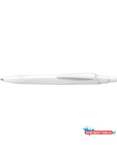   Golyóstoll nyomógombos 0,5mm, fehér test Schneider REco M, írásszín fekete