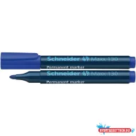 Alkoholos marker 1-3mm, kerek végû Schneider Maxx 130 kék