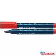   Alkoholos marker 1-3mm, kerek végû Schneider Maxx 130 piros