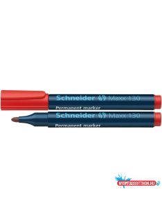   Alkoholos marker 1-3mm, kerek végû Schneider Maxx 130 piros