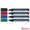 Tábla- és flipchart marker készlet 2-3mm, kerek végû Schneider Maxx 290, 4 különféle szín